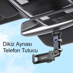 Dikiz aynası telefon tutucu